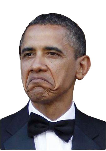 Not Bad Obama Face PNG Clipart