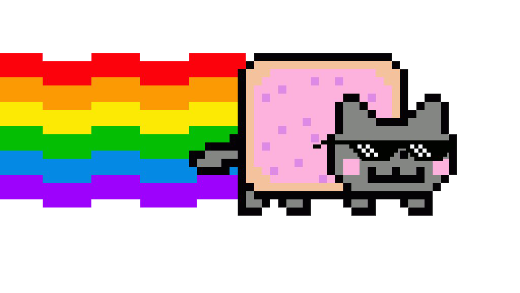 Nyan Cat PNG 투명 HD 사진