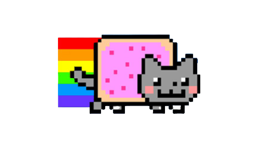 Nyan Cat PNG Transparan