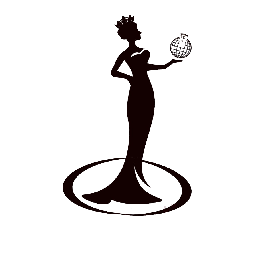 Pageant Silhouette PNG File