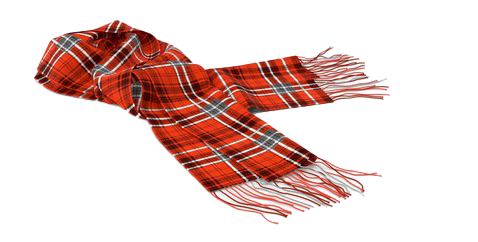 Red Scarf PNG Photo