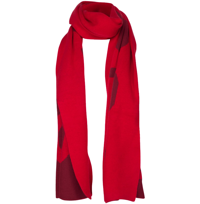 Red Scarf PNG Pic