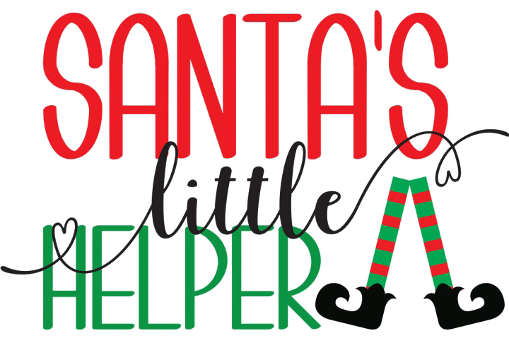 Santas Helper PNG Clipart