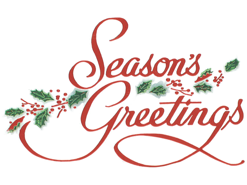 Seasons Greetings Download PNG Image