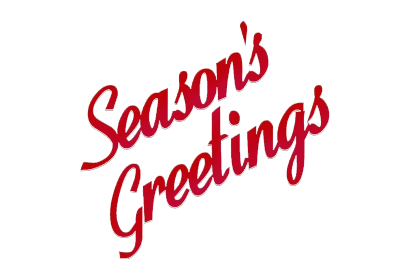 Seasons Greetings PNG Image