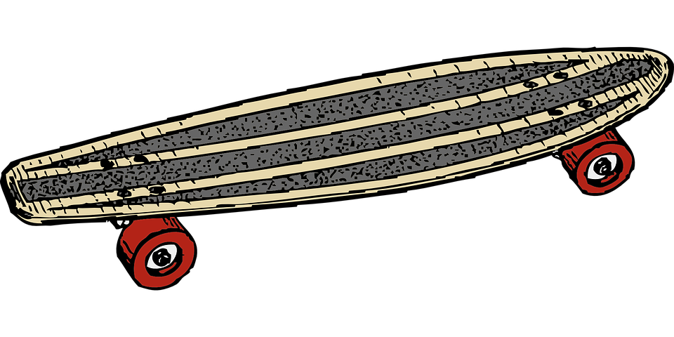 Skateboard Scarica immagine PNG