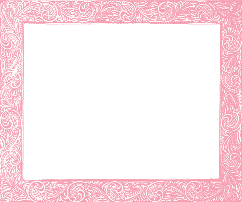 Square Pink Frame PNG Background Image