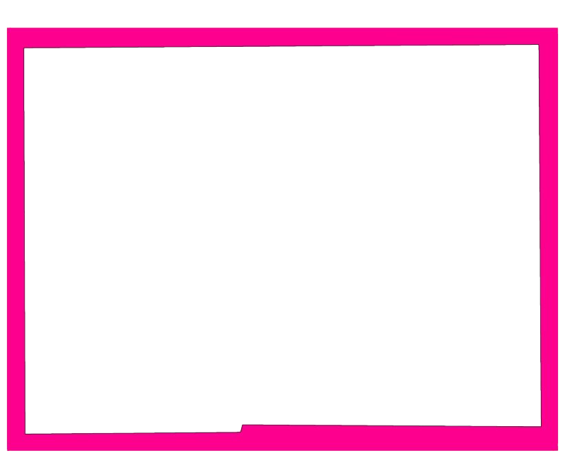 Clipart PNG quadrato rosa