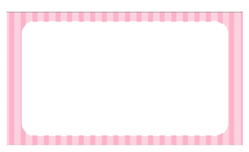 Square Pink Frame Transparent Background
