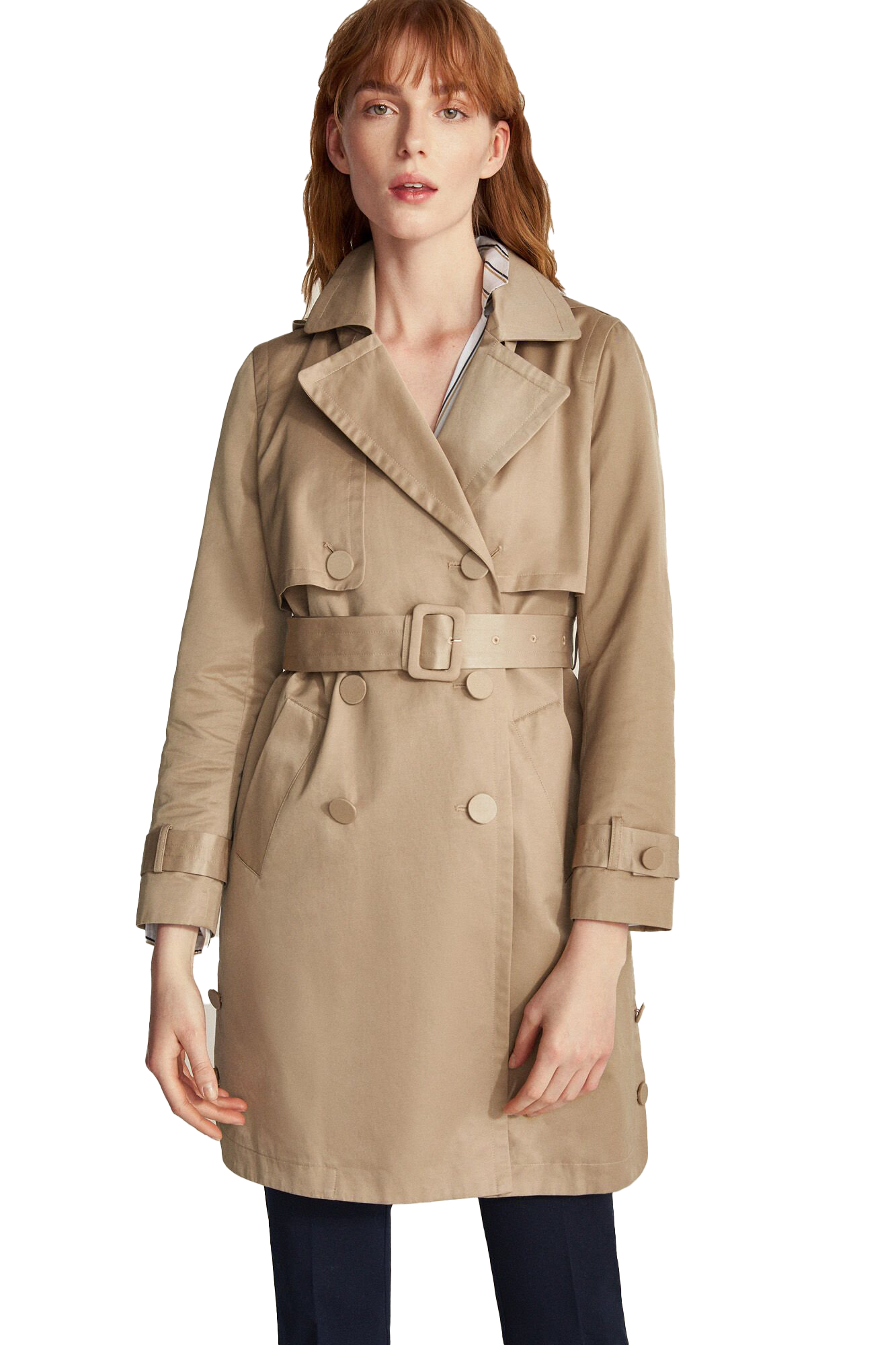 Trench Coat PNG Background Image