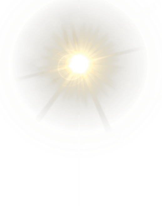 Yellow Lens Flare PNG Transparent Image