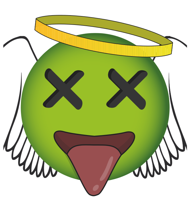 Alien Face Emoji PNG Pic