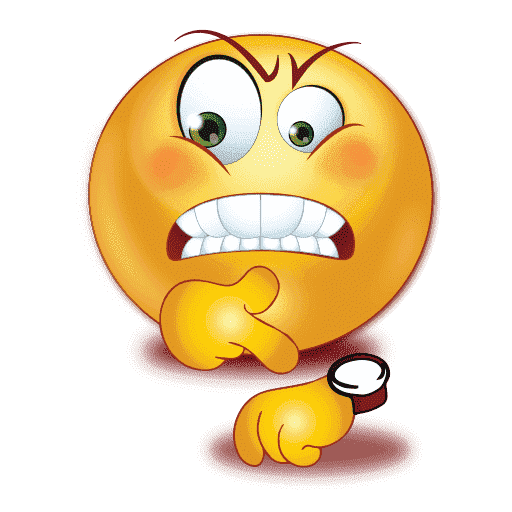 File PNG Emoji arrabbiato