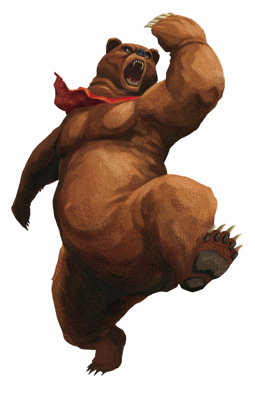 Bear Kuma Tekken PNG-Datei