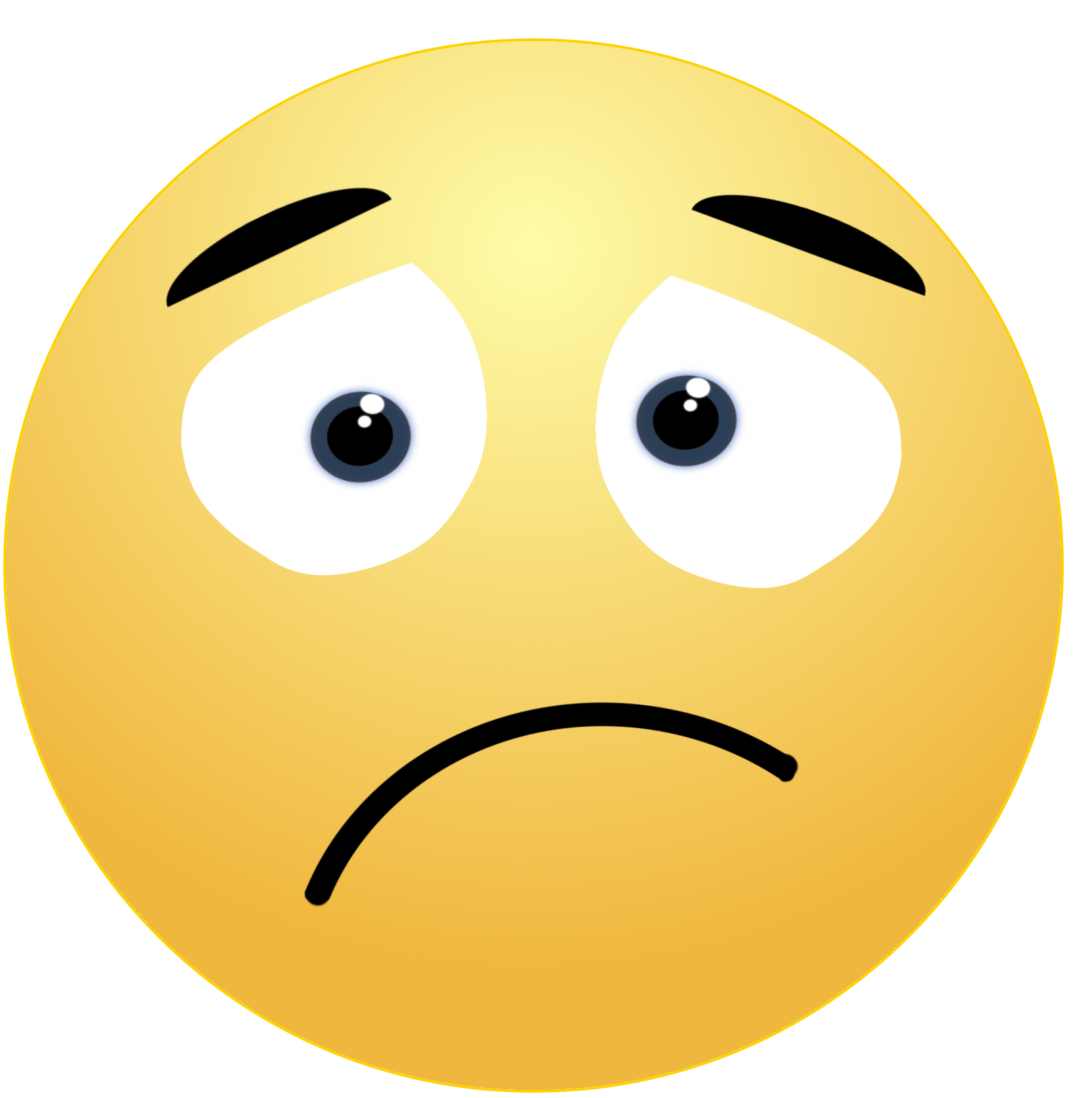 Bewildered Emoji PNG Transparent Image