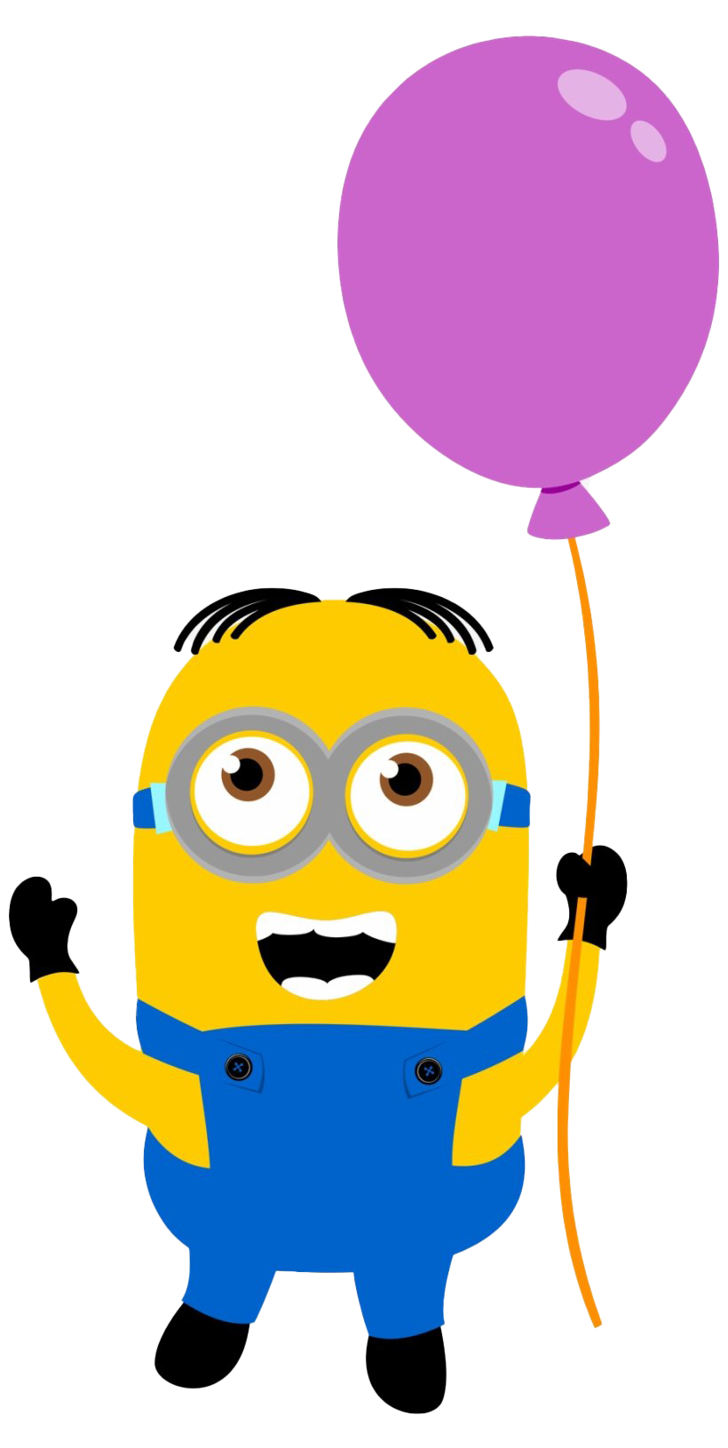 Birthday Minions PNG Clipart