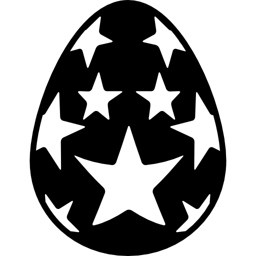 Black Easter Egg PNG Pic