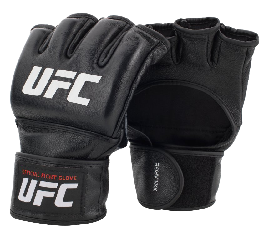 Black MMA Gloves PNG Image