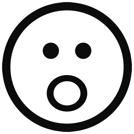 Black Outline Emoji PNG Free Download