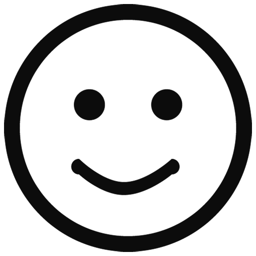 Black Outline Emoji PNG Photos