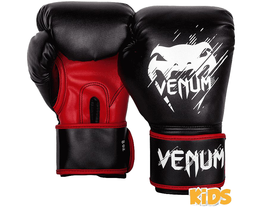 Black Venum Boxing Gloves Transparent PNG