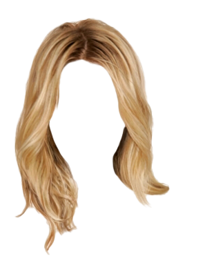 Blonde Haar-PNG-Datei