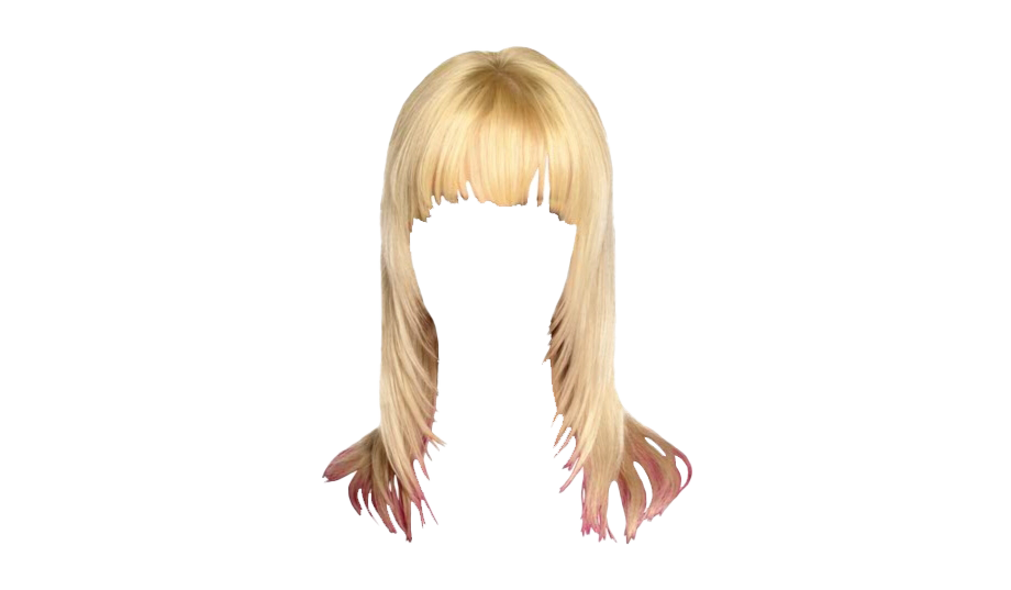 Blonde Hair Flip Emoji PNG - wide 5