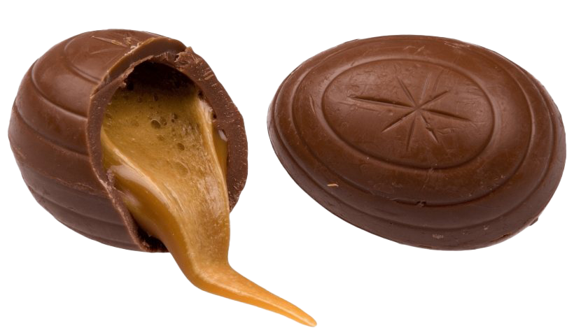 Gebroken Paasei Chocolade PNG-afbeelding