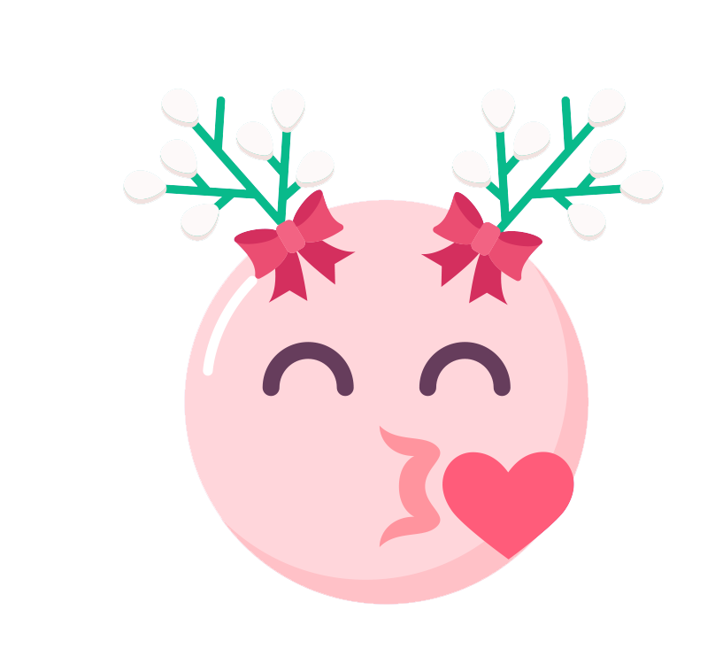 Christmas Holiday Emoji PNG Picture
