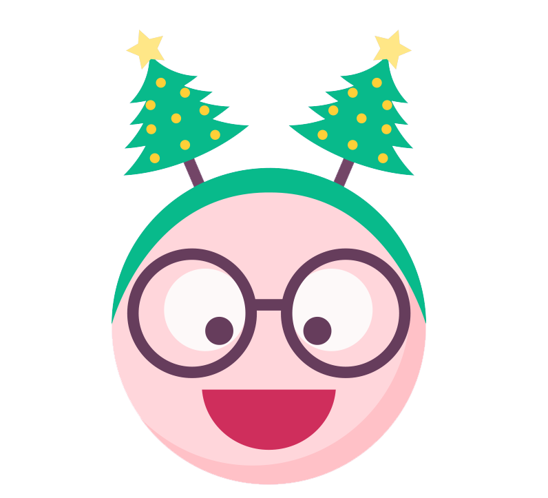 Christmas Holiday Emoji PNG Transparent