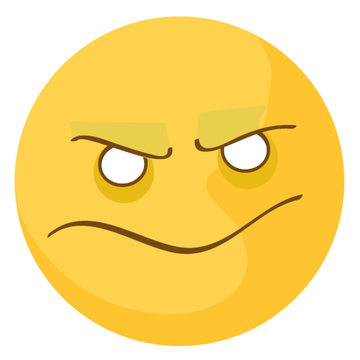 Klassischer Emoji Transparenter PNG