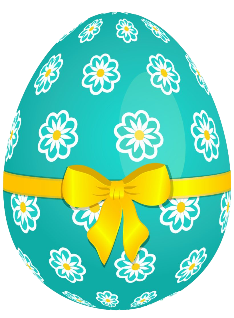 Красочное пасхальное яйцо PNG изображение