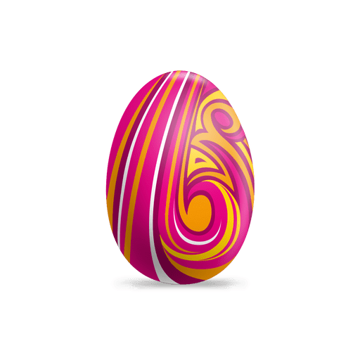 Colorful Easter Egg PNG Pic