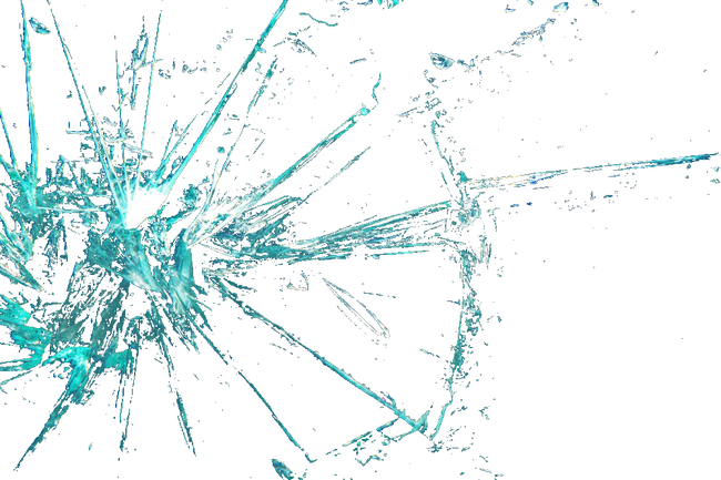 Crack Glass Background PNG