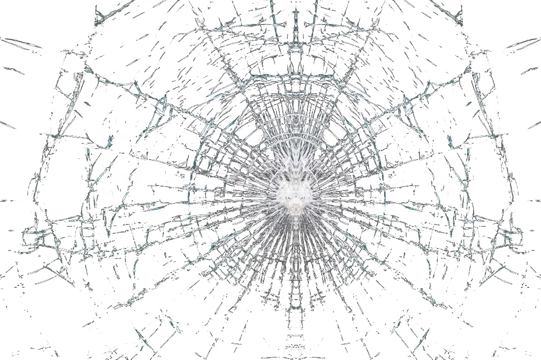 Crack Glass PNG Transparent