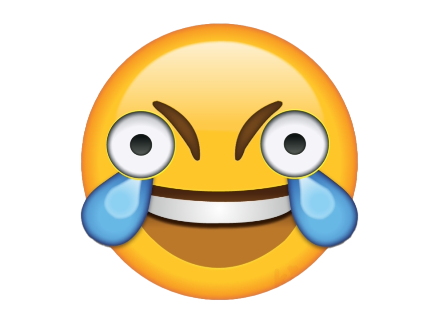 Crying Laughing Emoji PNG Photos