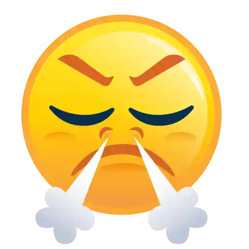 ภาพบิ๊กปากที่น่ารัก Emoji PNG
