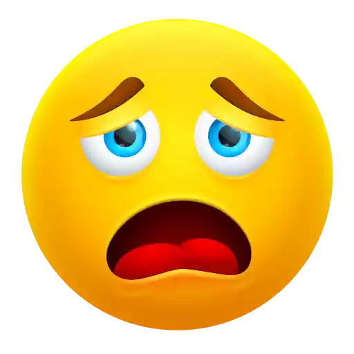 Netter großer Mund Emoji PNG-Fotos