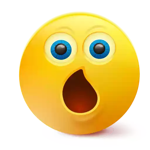 Cute Big Mouth Emoji Transparent PNG
