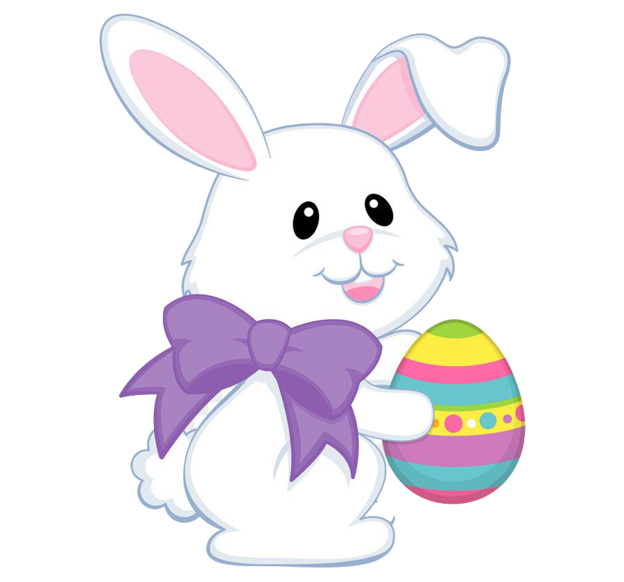 Cute Easter Bunny PNG HD