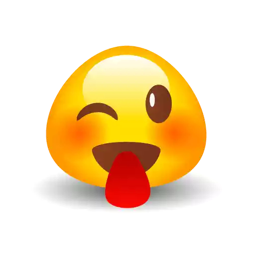 Cute isolated emoji PNG Photo