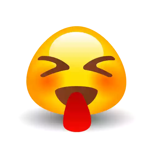Cute Pic Emoji PNG aislado