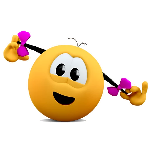 Schattige kolobanga emoji PNG gratis Download