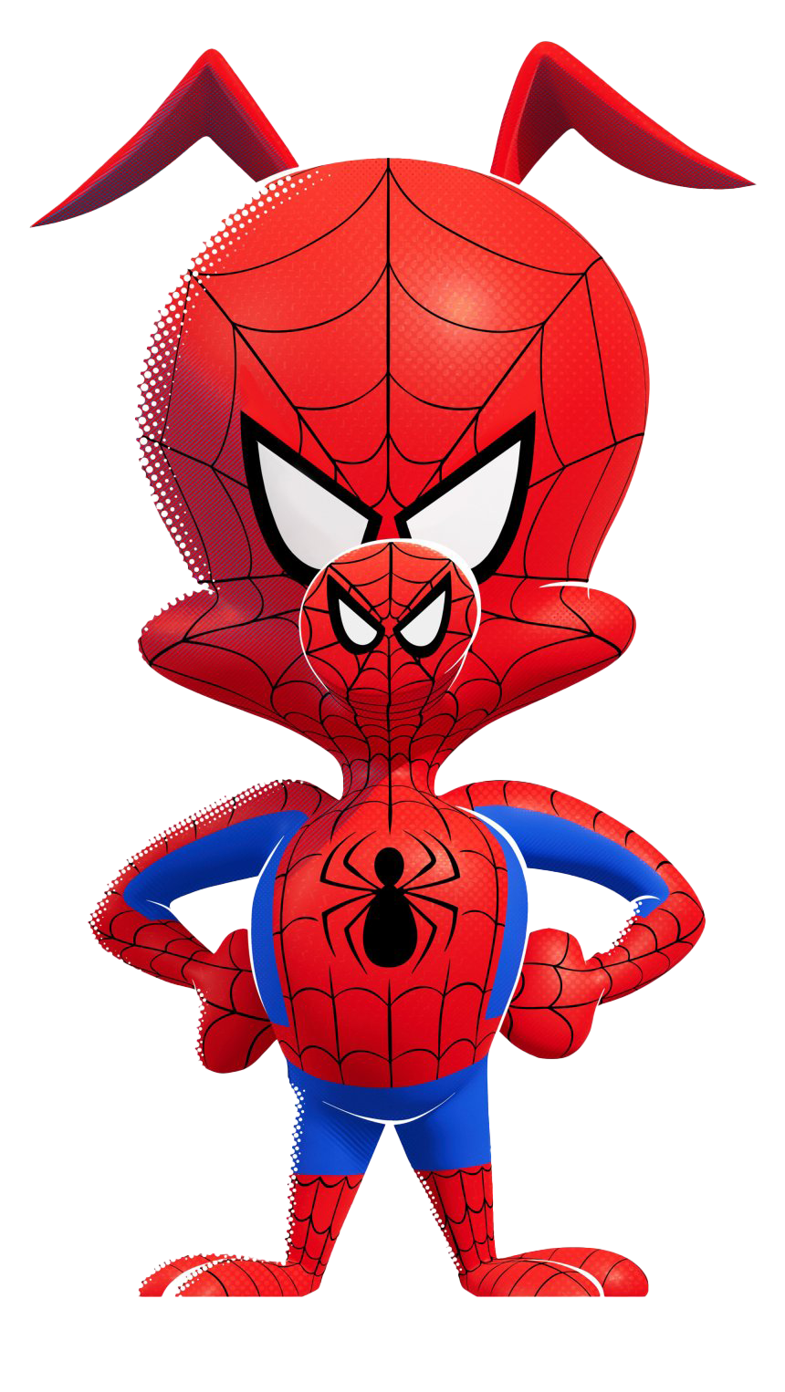 Cute Spider-Man Into The Spider-Verse PNG Photos
