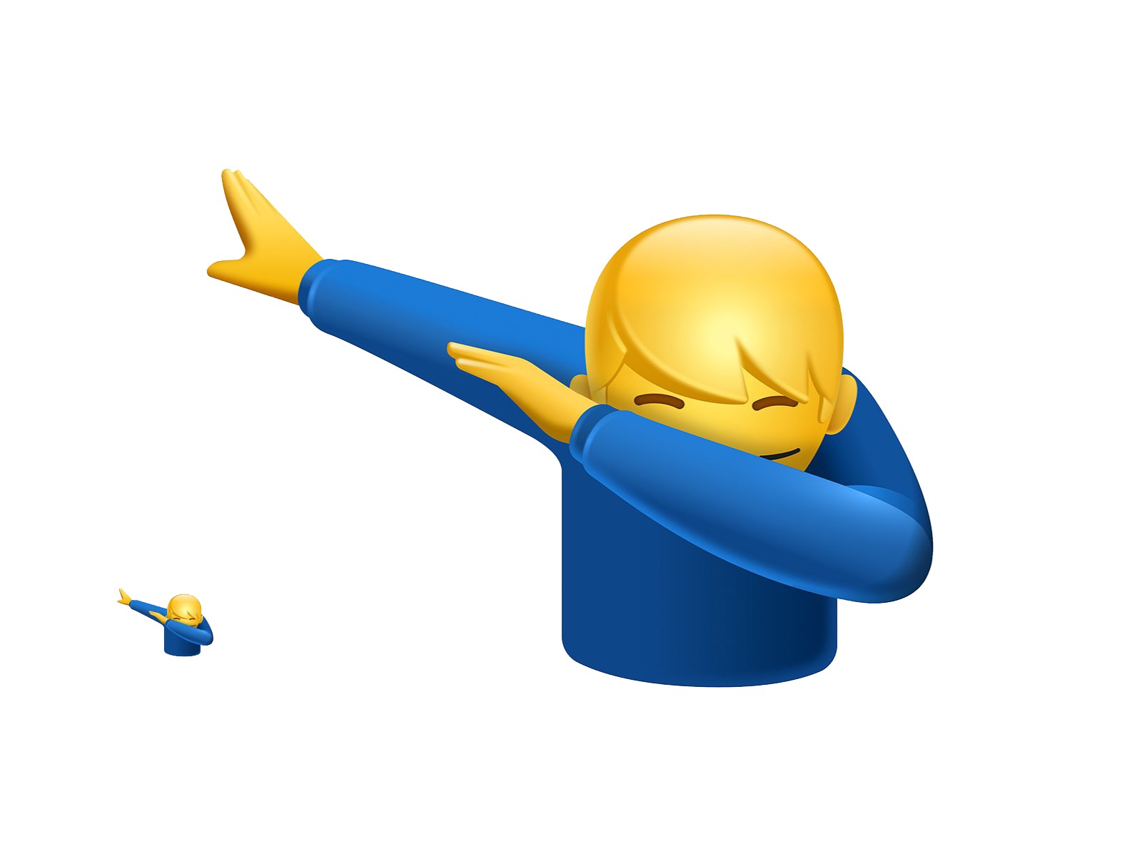 DAB Emoji PNG скачать бесплатно