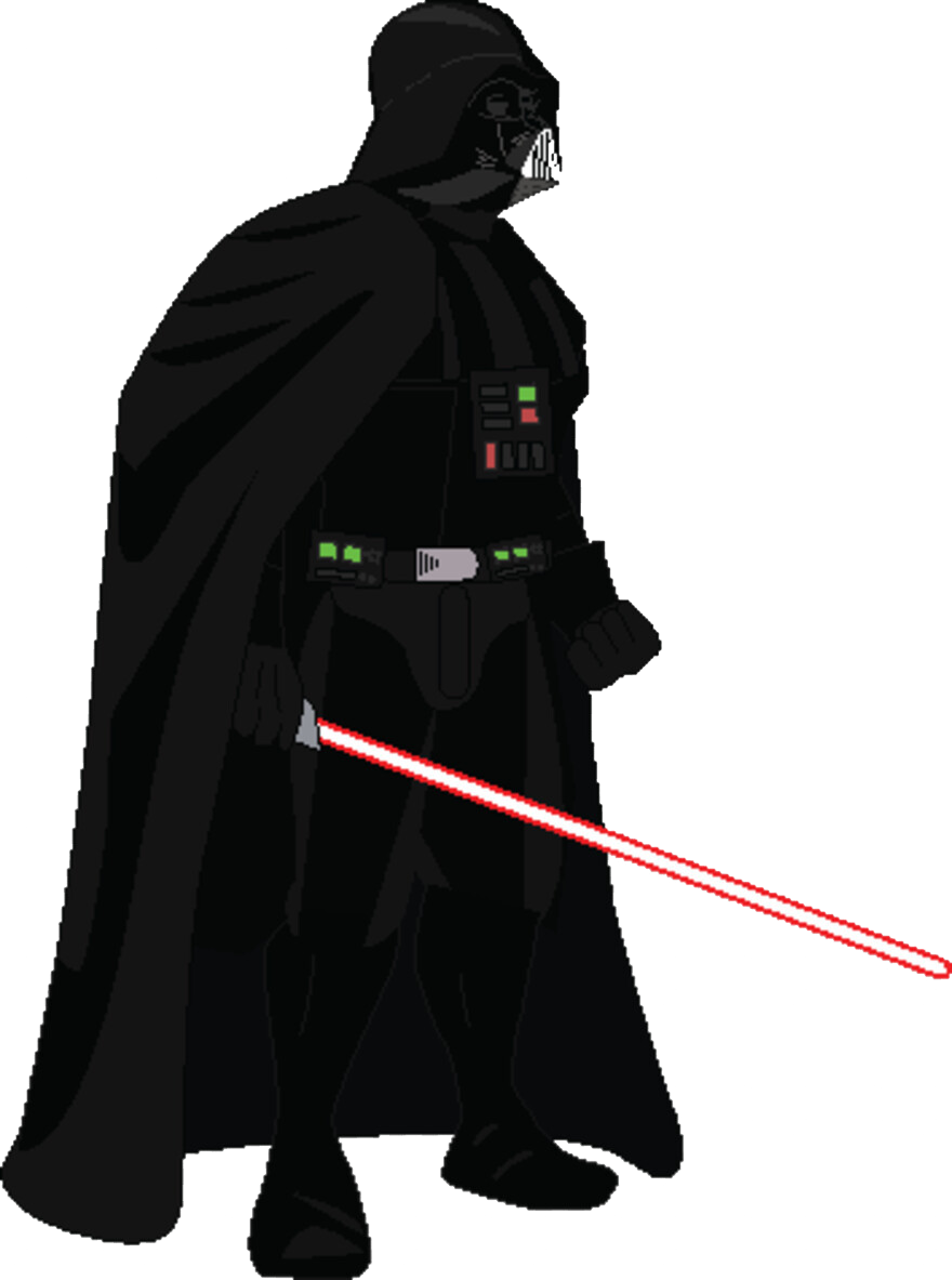 Дарт Vader прозрачный фон