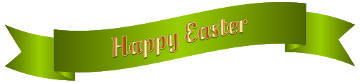 Easter Banner PNG Picture