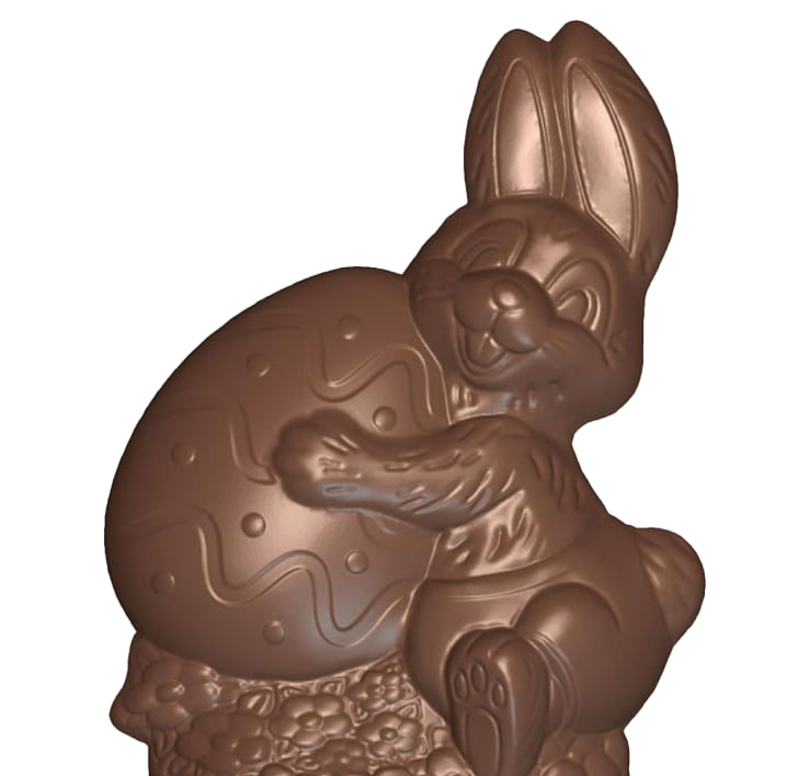 Easter Bunny Chocolate Download PNG Image