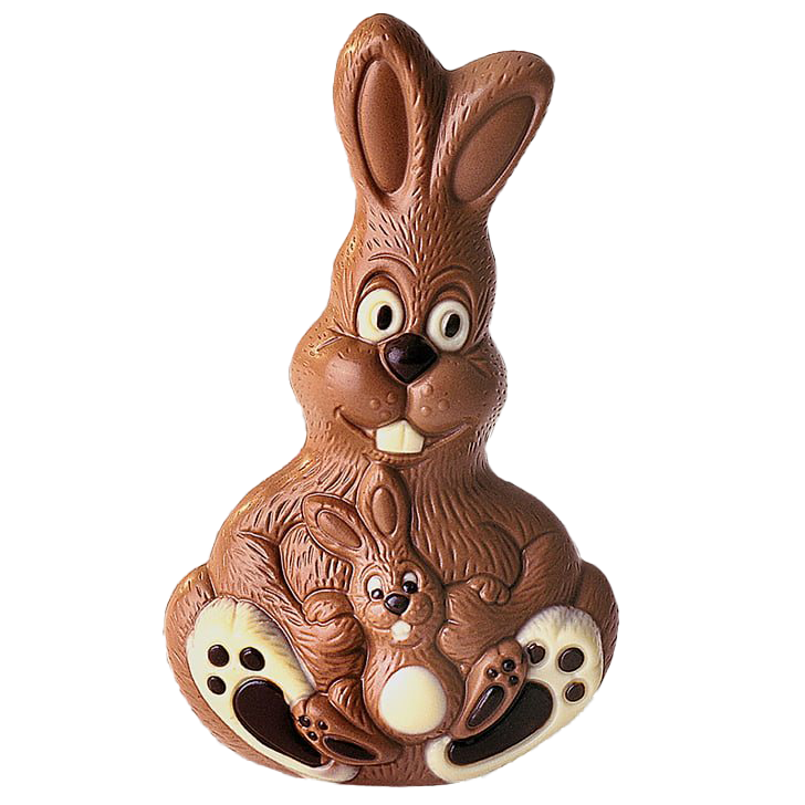 Easter Bunny Chocolate PNG HD