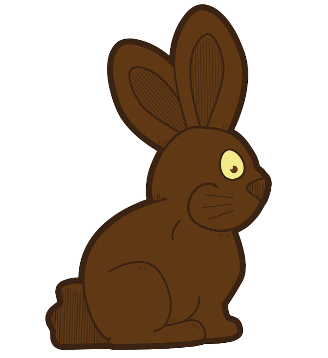 Easter Bunny Chocolate PNG Picture